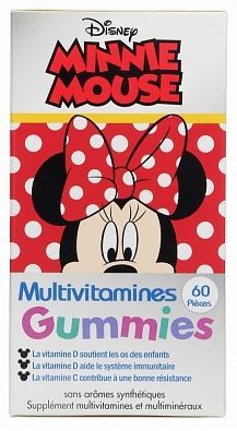 Goedkoopste Disney Minnie mouse multivitamine gummies 60 stuks
