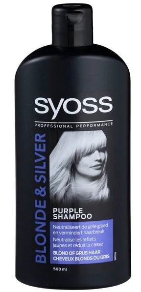 Syoss Blonde Silver Shampoo 500ml Voordelig Online Kopen Drogist Nl
