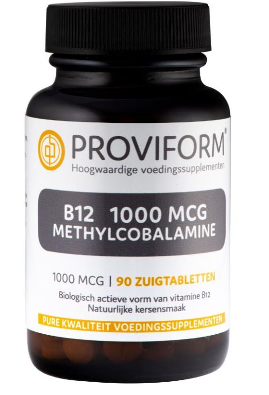 dorst Ster parfum Proviform Vitamine B12 1000 mcg Methylcobalamine 90tb | Voordelig online  kopen | Drogist.nl