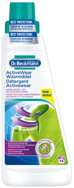 Goedkoopste Beckmann Activewear wasmiddel 500ml