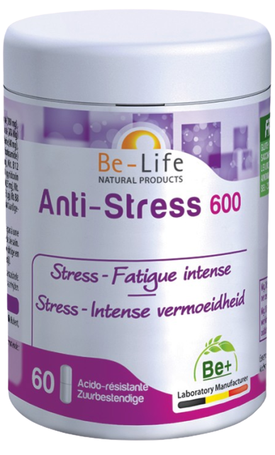 Goedkoopste be-life Anti-stress 600 capsules 60 capsules