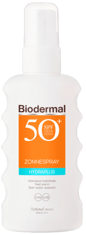 Biodermal Hydraplus zonnespray spf50+ 175ml