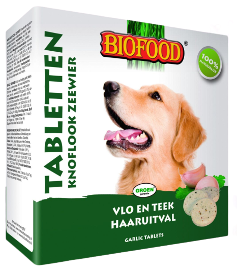 Goedkoopste biofood Knoflook zeewier tabletten 55 tabletten