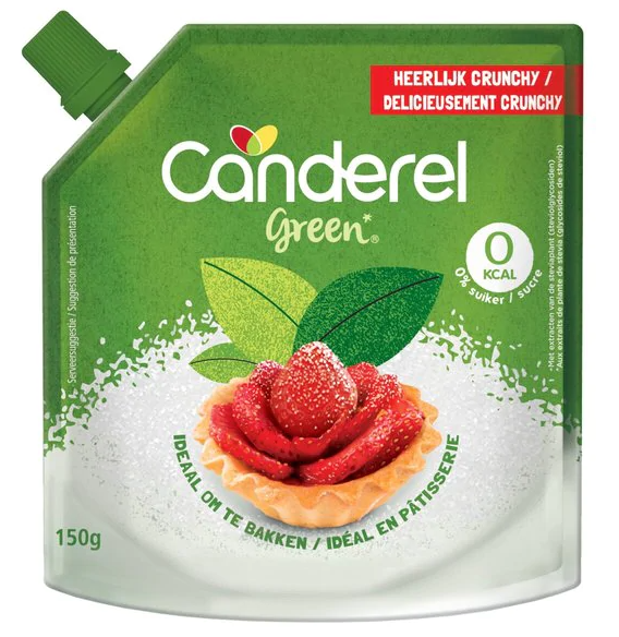 Goedkoopste Canderel Green crunchy 150gr
