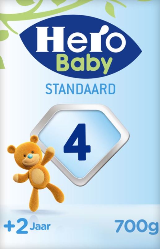 Goedkoopste Hero Baby standaard 4 peutermelk 700 gram
