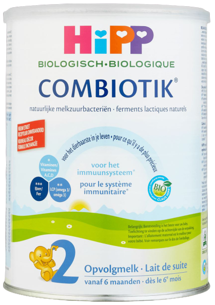 Goedkoopste Hipp 2 biologische zuigelingenmelk combiotik 6m+ 800 gram