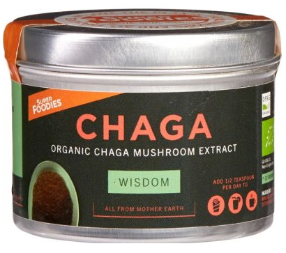 Hub Gloed verlangen Superfoodies Chaga Mushroom Extract Powder 60 gram | Voordelig online kopen  | Drogist.nl