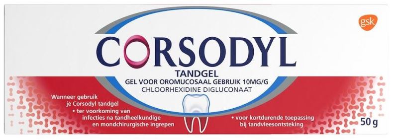 zacht Er is een trend Voorspellen Corsodyl Tandgel 50g | Voordelig online kopen | Drogist.nl