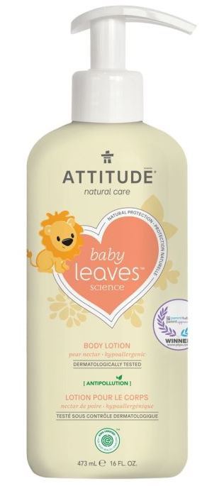 Goedkoopste Attitude Baby bodylotion peer nectarine 473ml