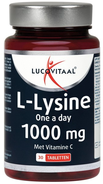 Goedkoopste Lucovitaal L-lysine 1000mg 180 tabletten