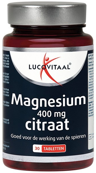 Lucovitaal Magnesium Citraat 400mg 450 tabletten | Voordelig online kopen Drogist.nl