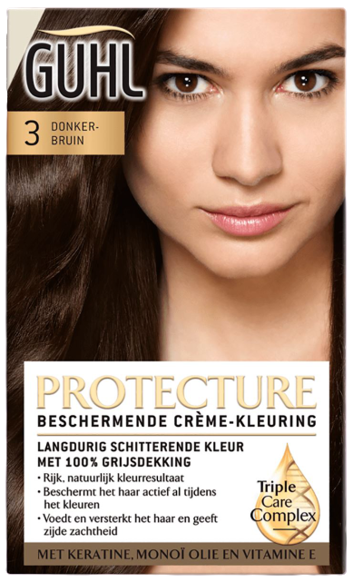 Guhl Haarverf crème-kleuring 3 donkerbruin