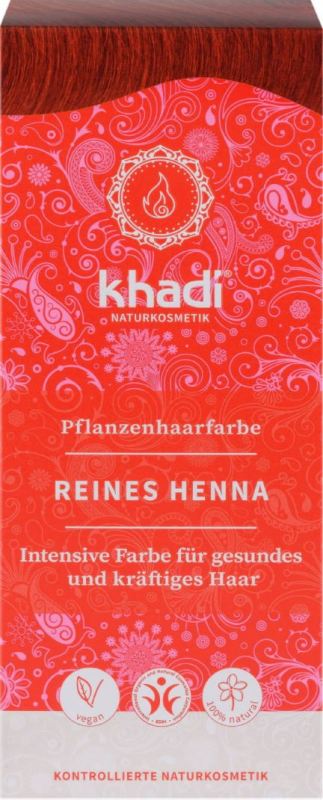 schouder spelen Kreunt khadi Haarverf Pure Henna 100 gram | Voordelig online kopen | Drogist.nl