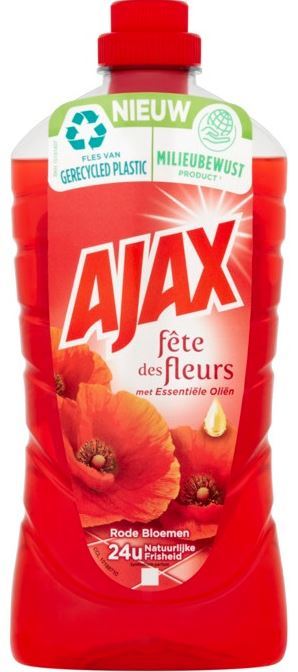 Goedkoopste Ajax Allesreiniger rode bloem 1000ml