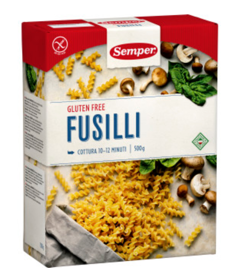 Semper Soft Glutenvrije pasta fusilli 500gr