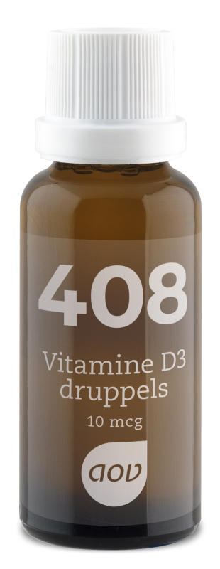 AOV 408 vitamine d3 druppels 10mcg 25ml