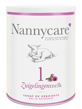 Goedkoopste NannyCare 1 zuigelingenvoeding geitenmelk 400 gram