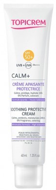 Topicrem Beschermende kalmerende crème spf50 40 ml