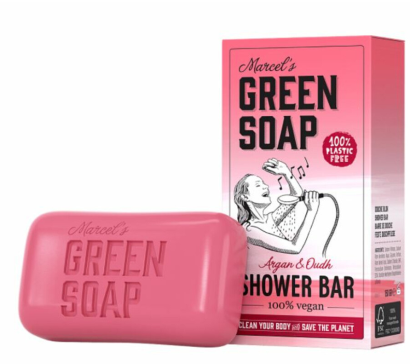Marcels Green Soap Argan & oudh showerbar 150gr