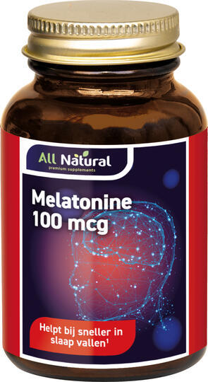 Goedkoopste All Natural Melatonine 100mcg 500tb