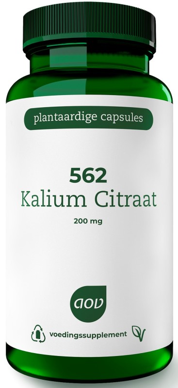 Goedkoopste AOV 562 kalium citraat 200 mg 90vc
