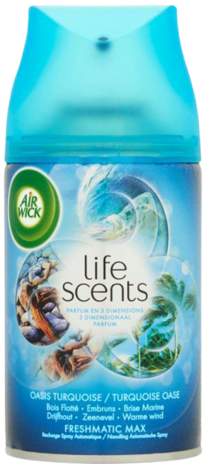 Airwick Freshmatic max navulling turquoise oasis 250 ml