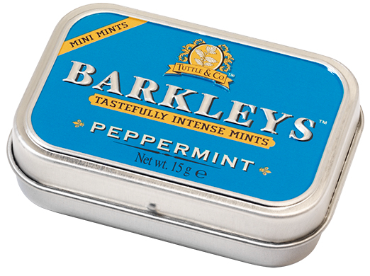 Goedkoopste barkleys Peppermint mints sugarfree 15g