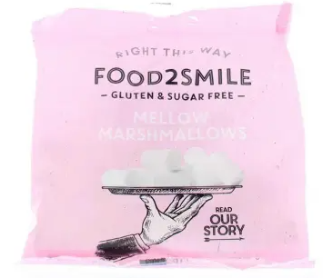 doos Interpretatief hoekpunt food2smile Marshmallows Suiker-, Gluten-, en Lactosevrij 50g | Voordelig  online kopen | Drogist.nl