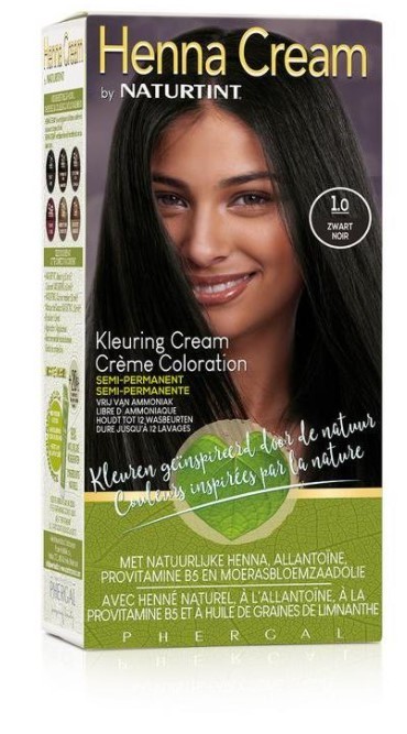 Lee verwijderen duurzame grondstof Naturtint Henna Cream 1.0 Zwart 110ml | Voordelig online kopen | Drogist.nl