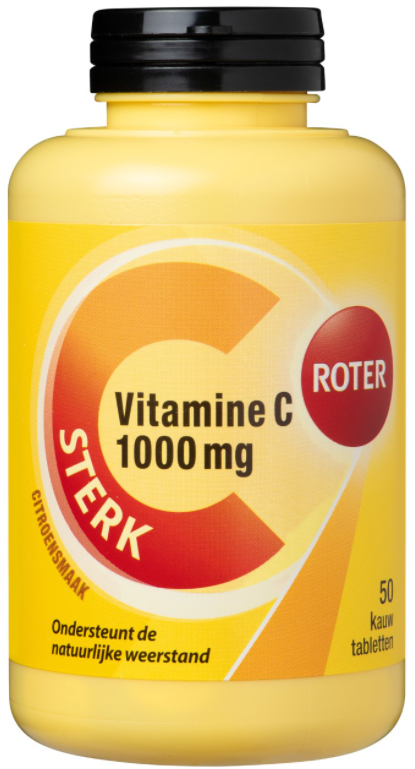 knijpen De kerk Mammoet Roter Vitamine C Sterk 1000 mg Citroen 50 tabletten | Voordelig online kopen  | Drogist.nl