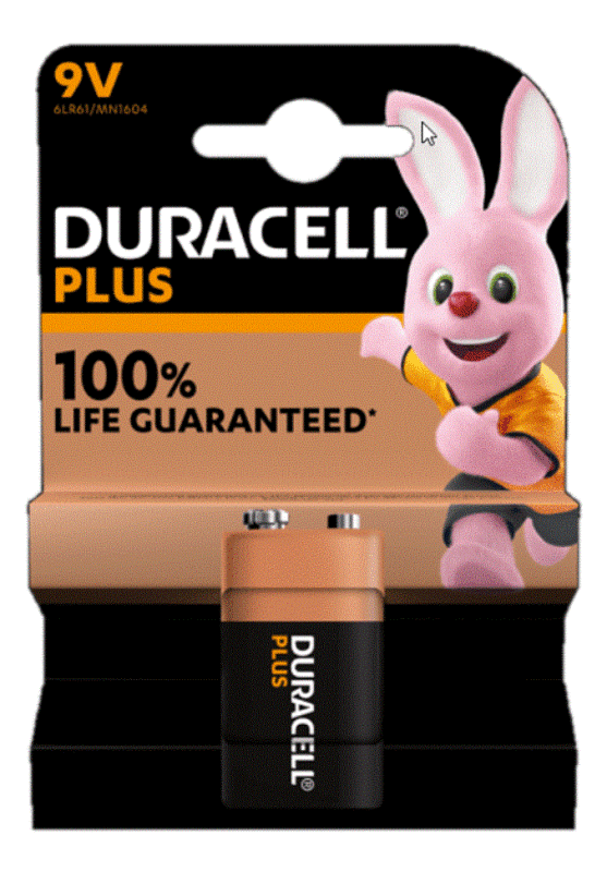 Goedkoopste Duracell Plus 9v batterijen