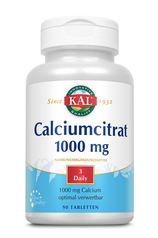 kleur achtergrond Kast Kal Calcium Citraat 1000 mg 90tb | Voordelig online kopen | Drogist.nl
