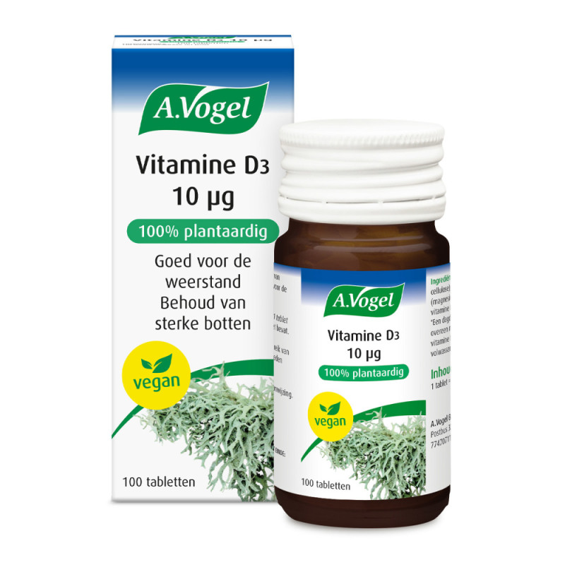 Goedkoopste A.Vogel Vitamine d3 10 microgram 100 tabletten