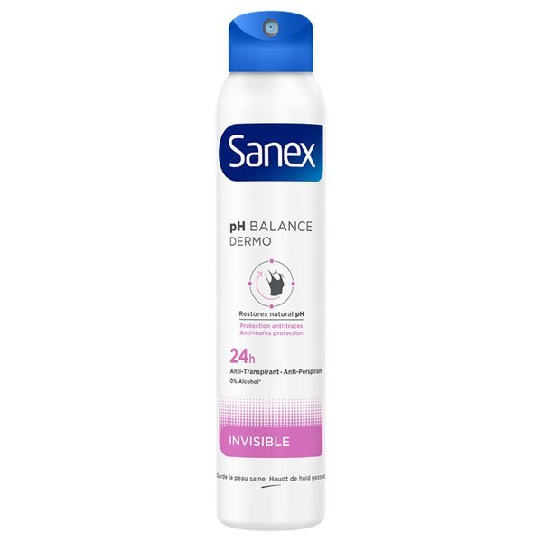 werkgelegenheid Gevaar worst Sanex Deodorant Dermo Invisible 200ml | Voordelig online kopen | Drogist.nl