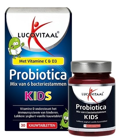Induceren effect Computerspelletjes spelen Lucovitaal Probiotica Kids 30kt | Voordelig online kopen | Drogist.nl