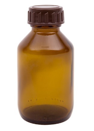 Blockland Medicijnfles gedopt bruin 27 x 100ml