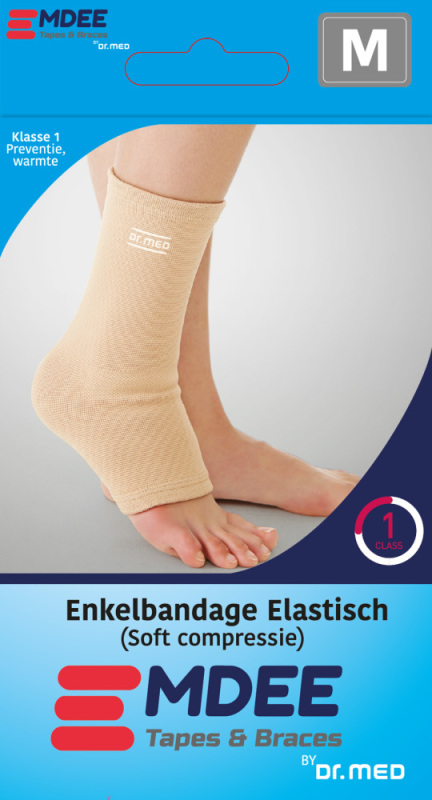 Emdee Elastic support enkel m huidskleur
