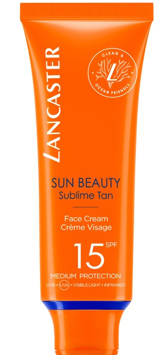 zak Michelangelo Klassiek Lancaster Sun Beauty Face Cream SPF 15 50ml | Voordelig online kopen |  Drogist.nl