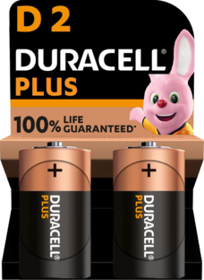 Duracell Plus power d 2 st