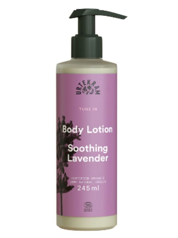 Urtekram Tune in soothing lavender body lotion 245 ML