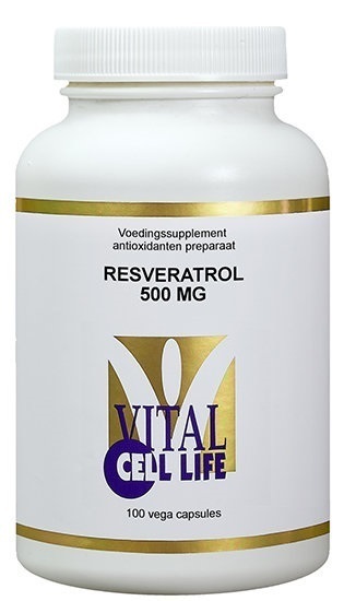 Vital Cell Life Resveratrol 500 mg 100 Vegicaps