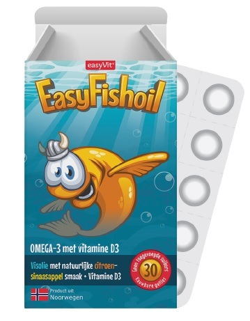 easyvit Easyfishoil 30 kauwtabletten