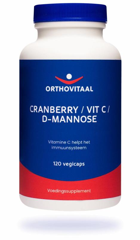 Orthovitaal Cranberry / vitamine c / d-mannose 120vc