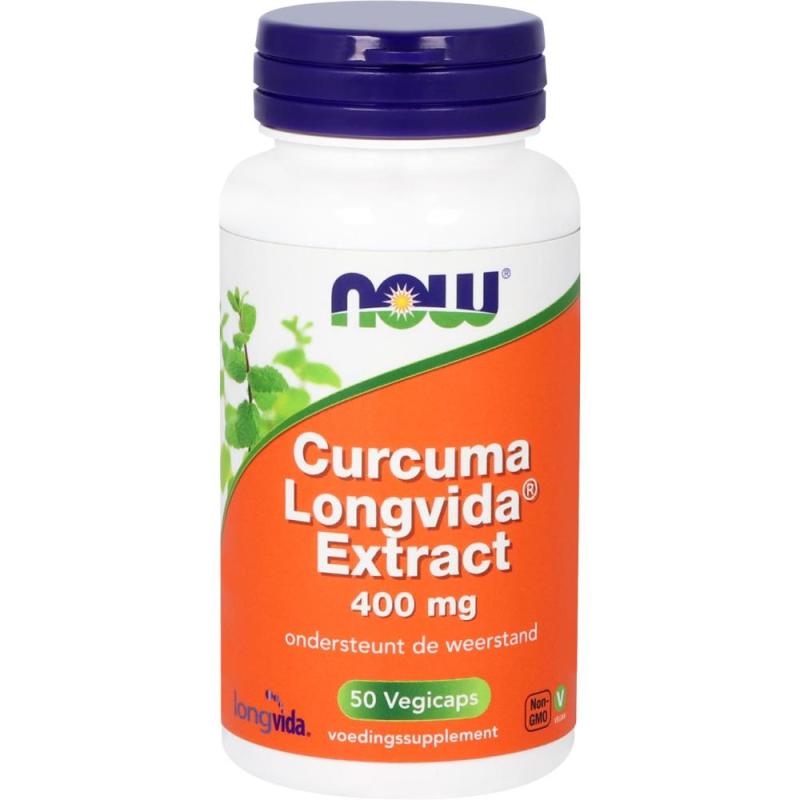 Now Curcuma longvida extract 50 capsules