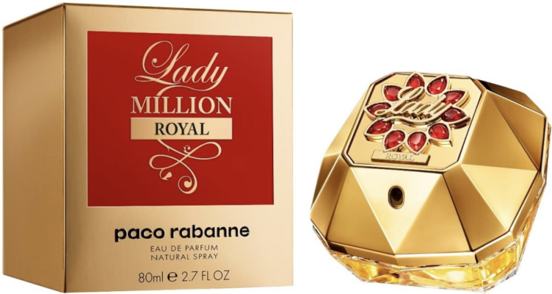Paco Rabanne Lady million royal eau de parfum 80 ML
