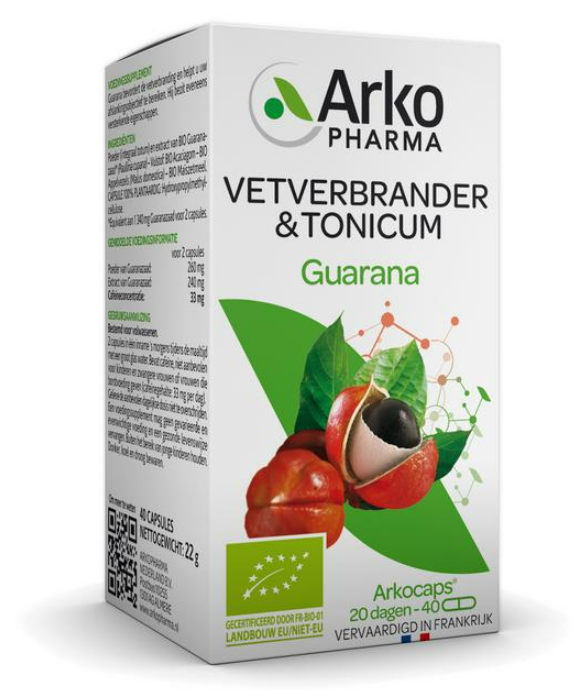Arkopharma Guarana biologisch 40 capsules