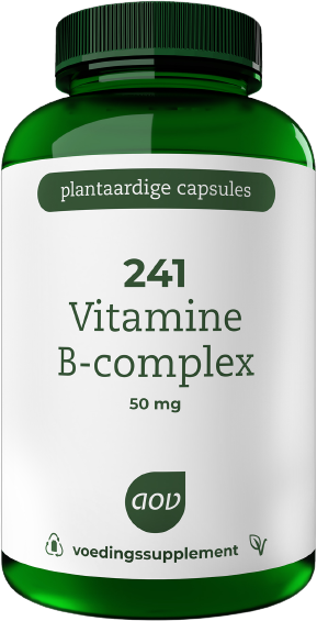 AOV 241 Vitamine B-complex mg 180 vegacaps Voordelig online kopen | Drogist.nl