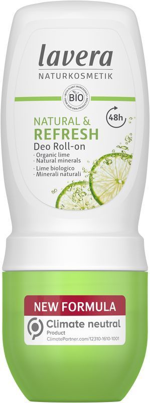 Lavera Deodorant roll-on natural & refresh 50 ML