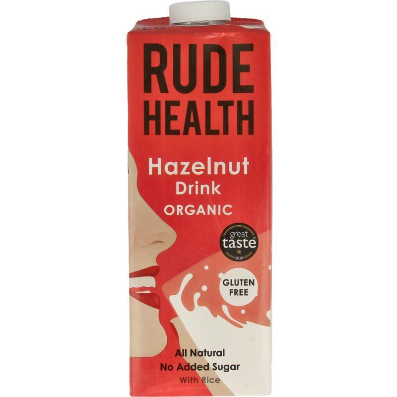 Rude Health Hazelnootdrank bio 1000 ML