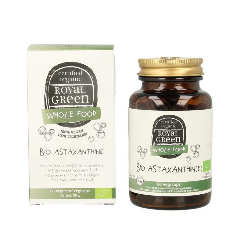 Royal Green Astaxanthine bio 60 Vegan Capsules